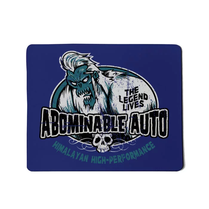 Abominable Auto Mousepad