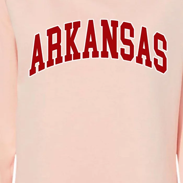 Arkansas Ar Womens California Wash Sweatshirt