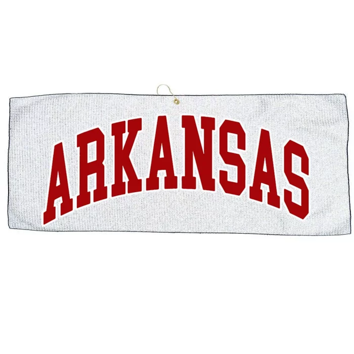 Arkansas Ar Large Microfiber Waffle Golf Towel