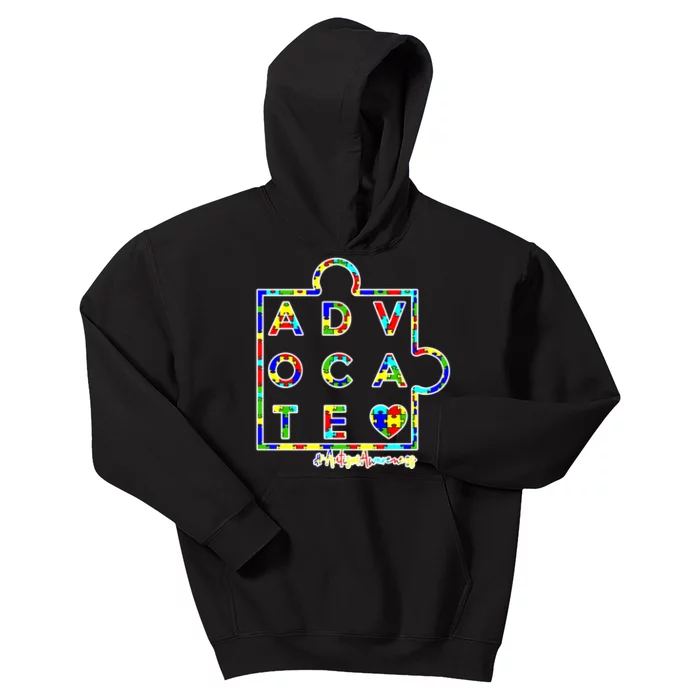 Autism Awareness Advocate Autism Kids Hoodie