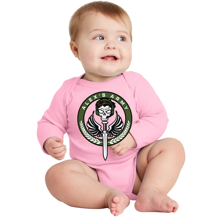 Alexs Army Baby Long Sleeve Bodysuit