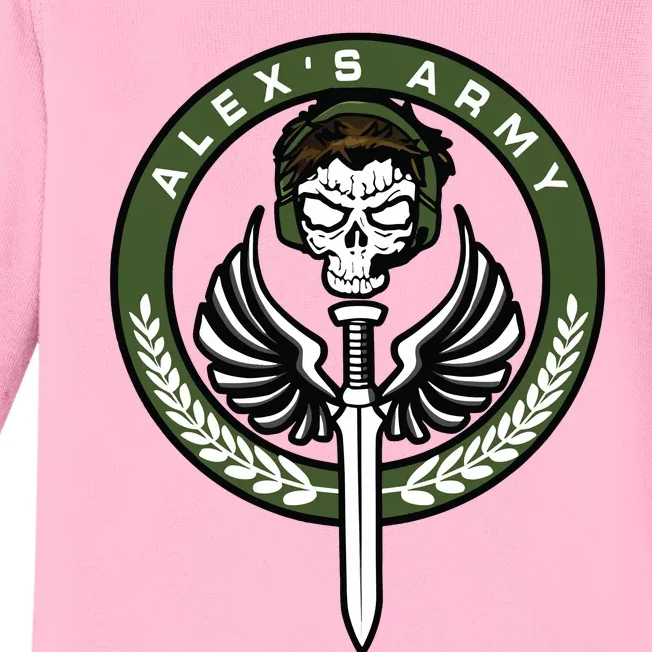 Alexs Army Baby Long Sleeve Bodysuit