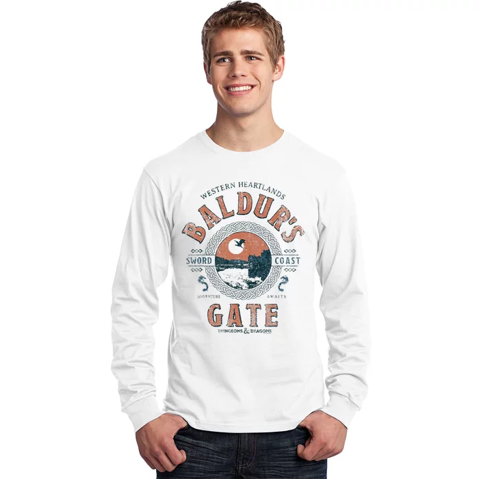 Adventure Awaits At Baldurs Gate Long Sleeve Shirt