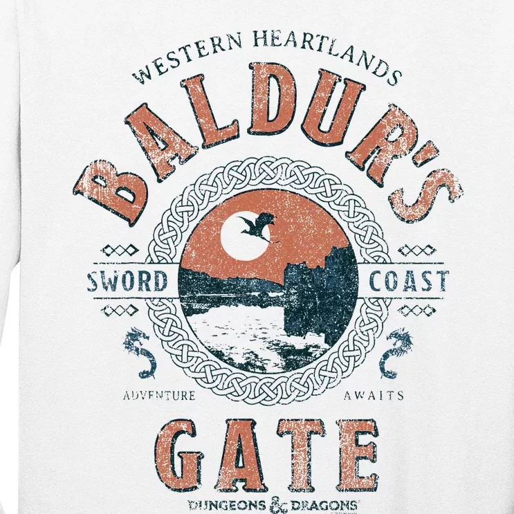 Adventure Awaits At Baldurs Gate Long Sleeve Shirt