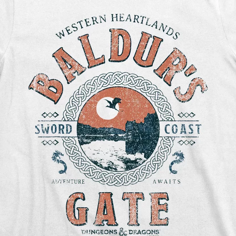 Adventure Awaits At Baldurs Gate T-Shirt