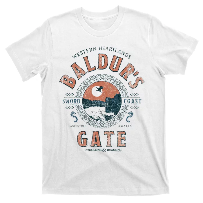 Adventure Awaits At Baldurs Gate T-Shirt