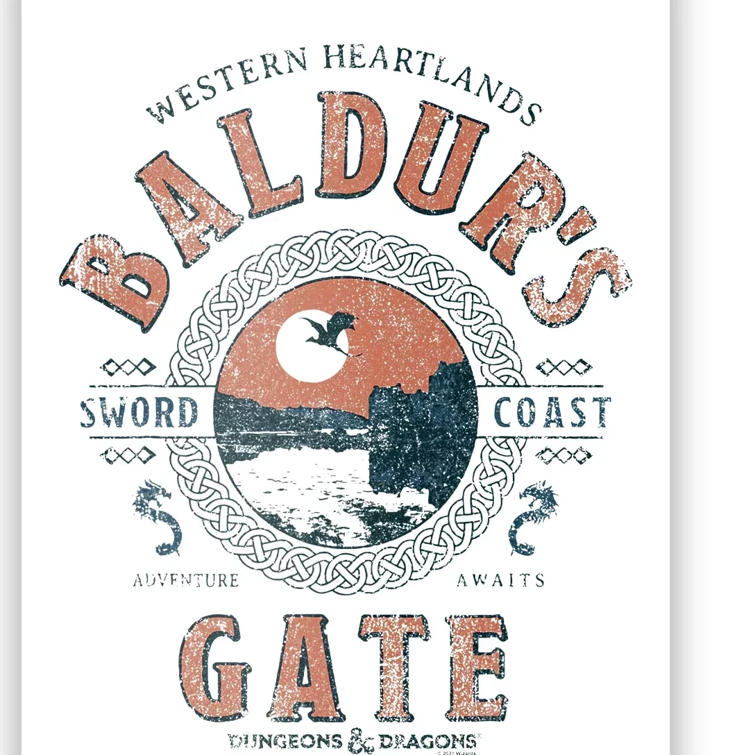 Adventure Awaits At Baldurs Gate Poster