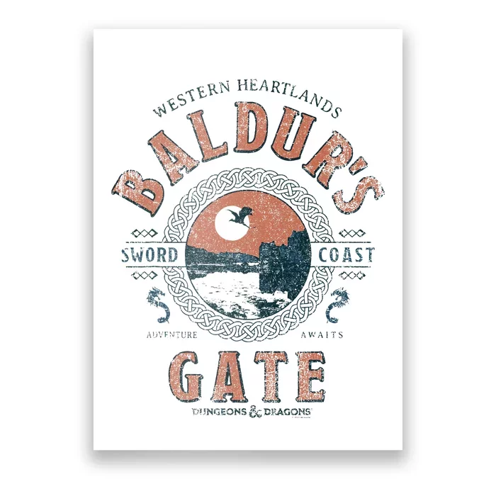 Adventure Awaits At Baldurs Gate Poster