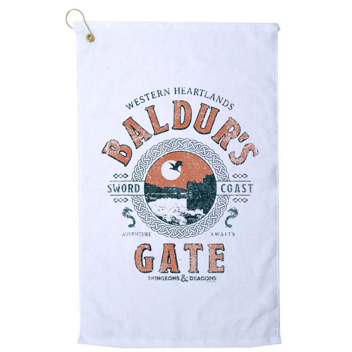 Adventure Awaits At Baldurs Gate Platinum Collection Golf Towel