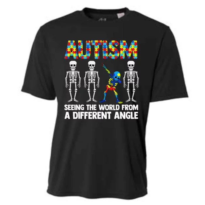 Autism Awareness  Autism Mom Gift Cooling Performance Crew T-Shirt