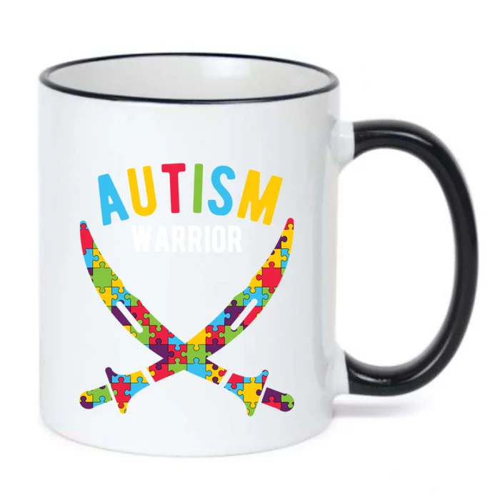 Autism Awareness Autism Warrior Gift Black Color Changing Mug