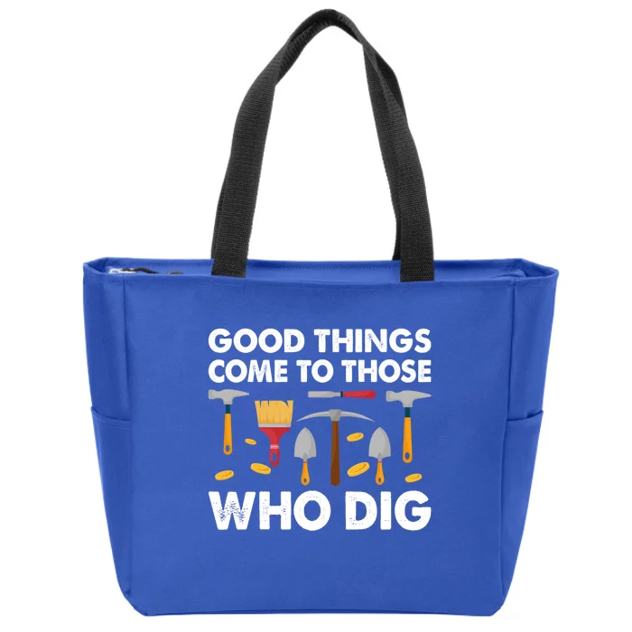 Archaeology Anthropology Archaeologist Gift Zip Tote Bag