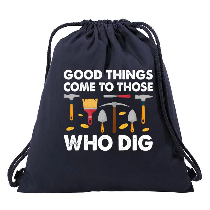 Archaeology Anthropology Archaeologist Gift Drawstring Bag