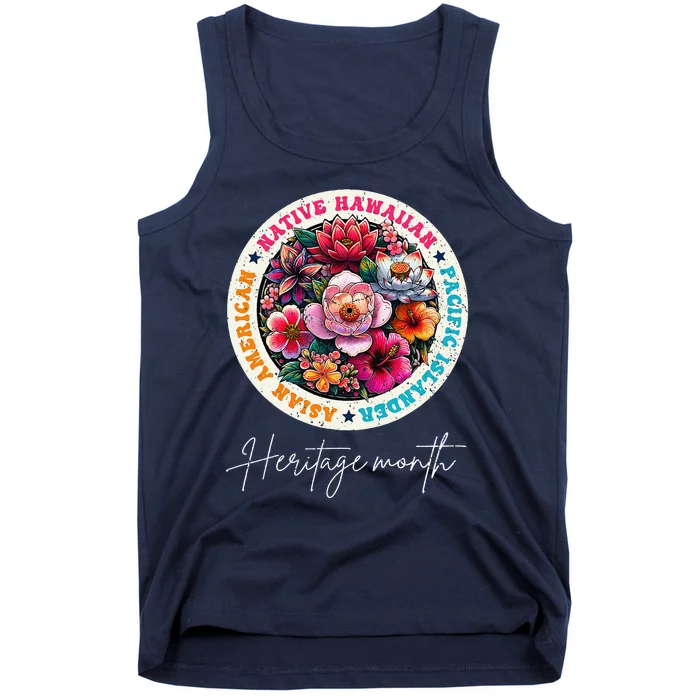 Aapi Asian American Pacific Islander Month Heritage Vintage Tank Top