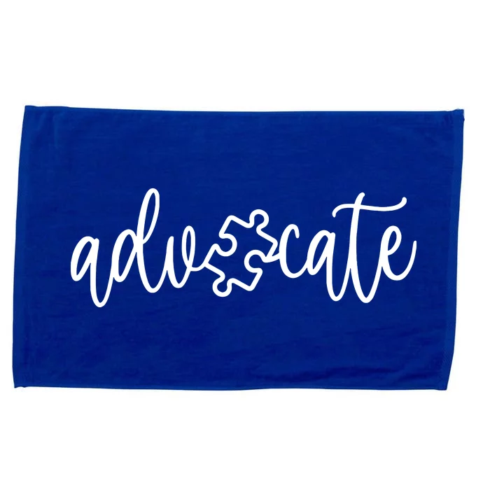 Advocate Autism Awareness Autism Support Microfiber Hand Towel