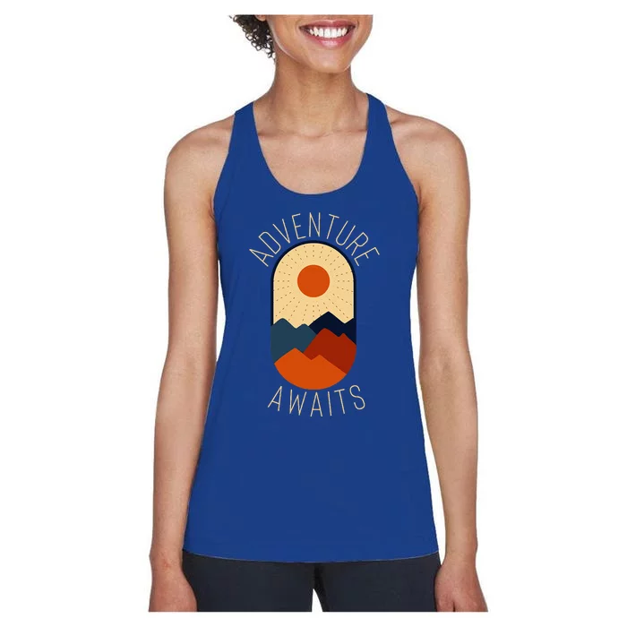 Adventure Awaits Women's Racerback Tank