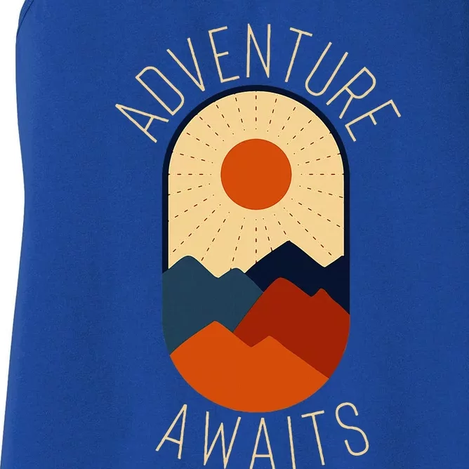 Adventure Awaits Women's Racerback Tank