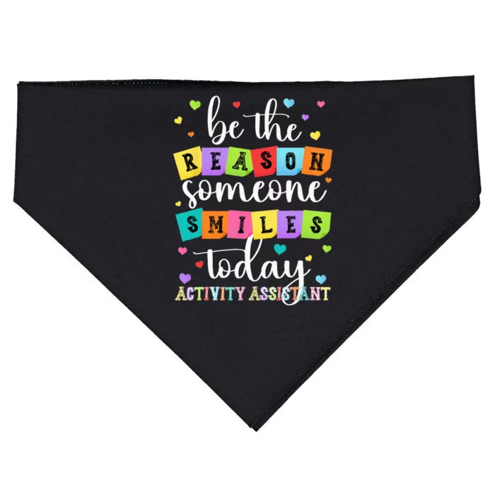 Activity Assistant Appreciation Activity Professional Week USA-Made Doggie Bandana