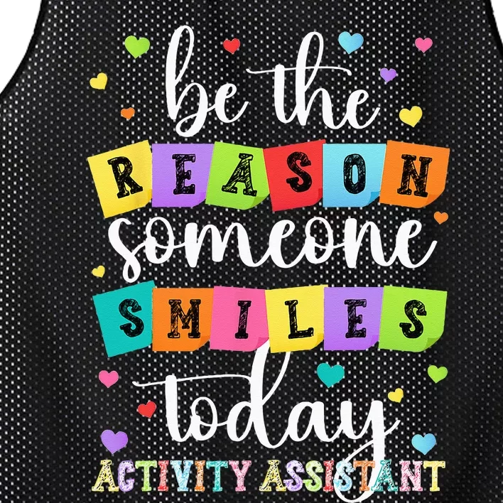 Activity Assistant Appreciation Activity Professional Week Mesh Reversible Basketball Jersey Tank