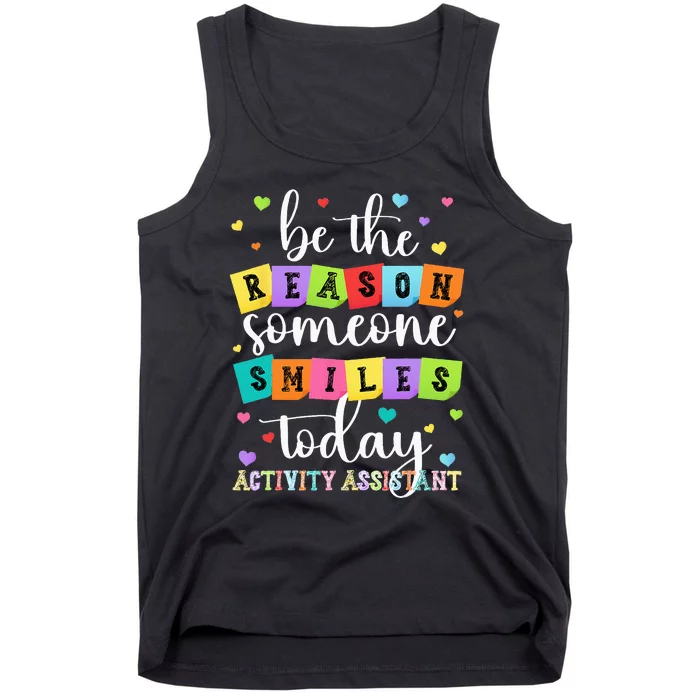 Activity Assistant Appreciation Activity Professional Week Tank Top