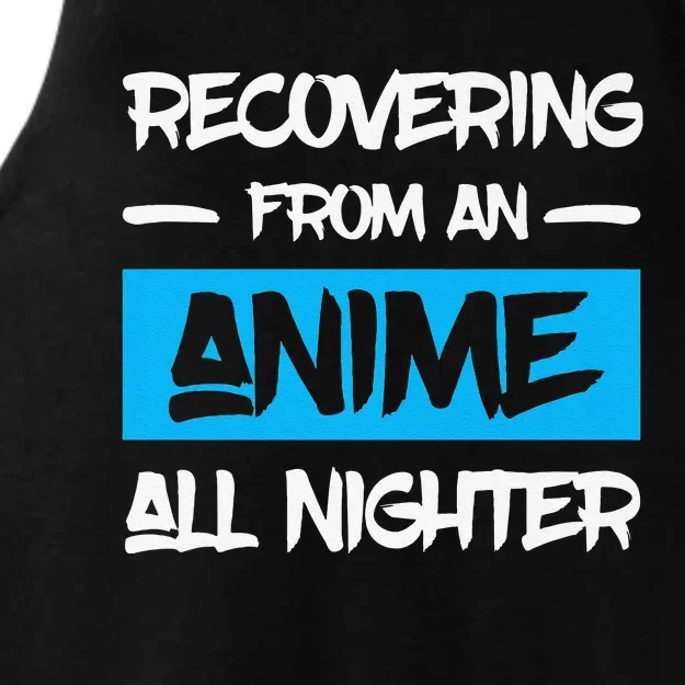 Animens Anime All Nighter Ladies Tri-Blend Wicking Tank