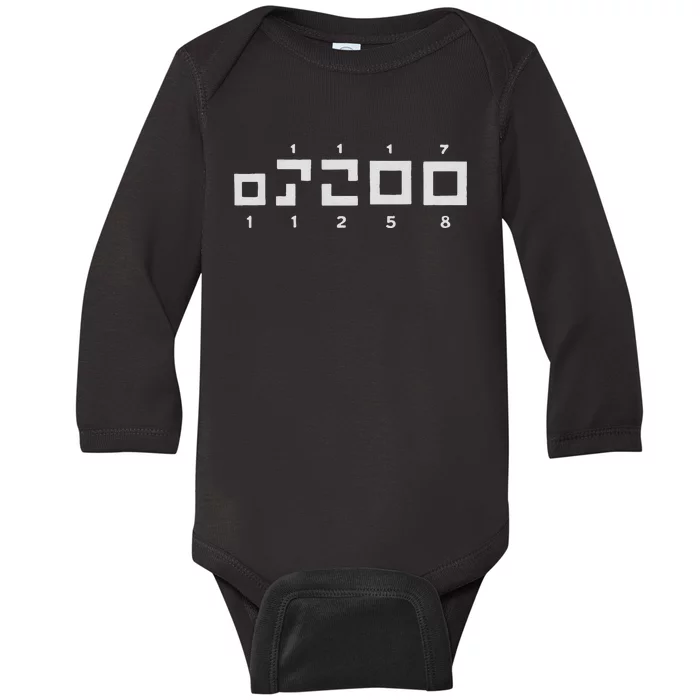 Architect And Architecture Student Baby Long Sleeve Bodysuit