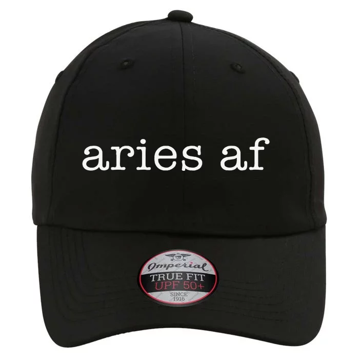 Aries Af Astrology March April Birthday Zodiac Funny Gift The Original Performance Cap