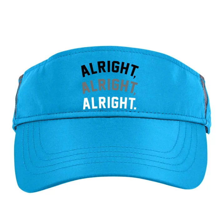 Alright Alright Alright Adult Drive Performance Visor