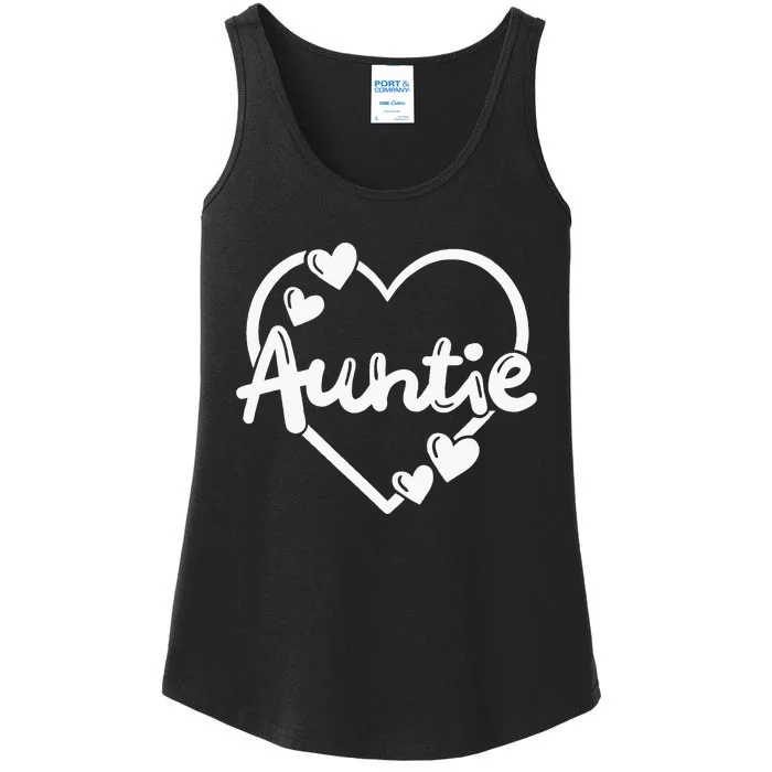 Auntie Aunt Ladies Essential Tank