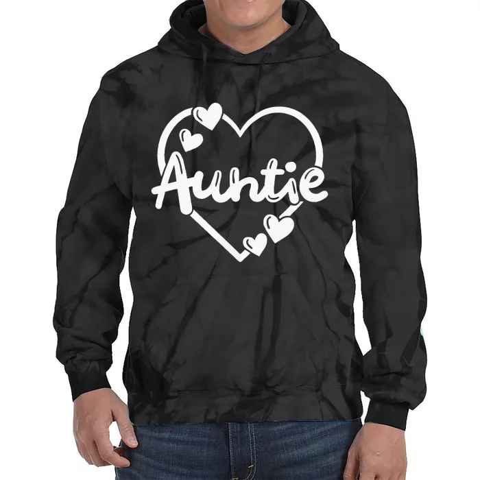 Auntie Aunt Tie Dye Hoodie