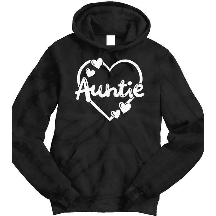 Auntie Aunt Tie Dye Hoodie