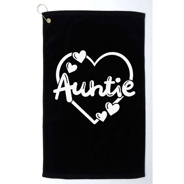 Auntie Aunt Platinum Collection Golf Towel