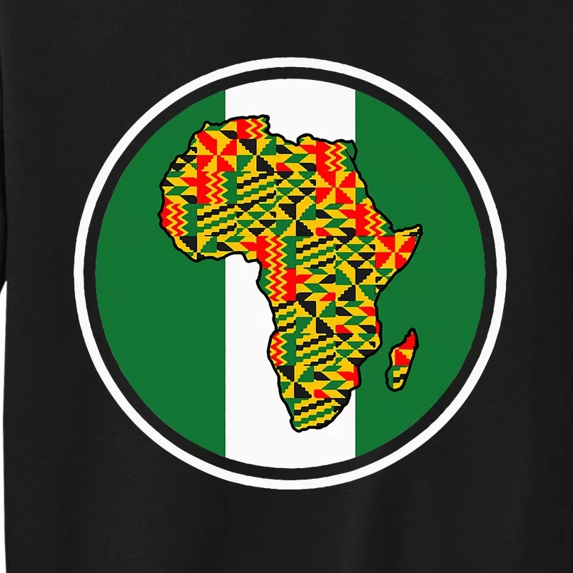 African Americans African Countries Nigeria Tall Sweatshirt