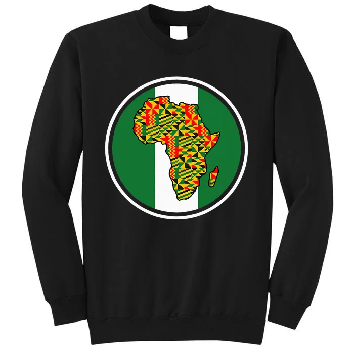 African Americans African Countries Nigeria Tall Sweatshirt