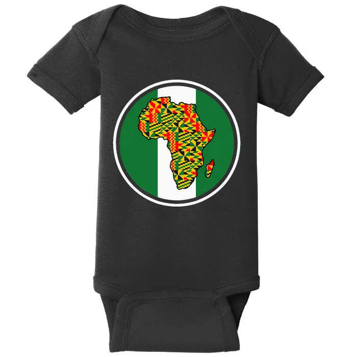 African Americans African Countries Nigeria Baby Bodysuit