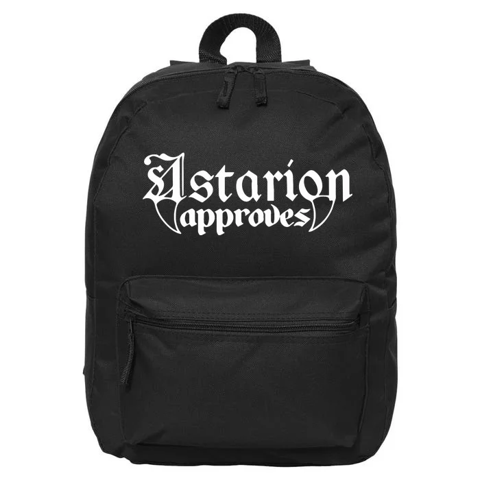 Adventure Awaits Astarion Approves Astarion Baldurs Gate 3 Fan Gamer 16 in Basic Backpack