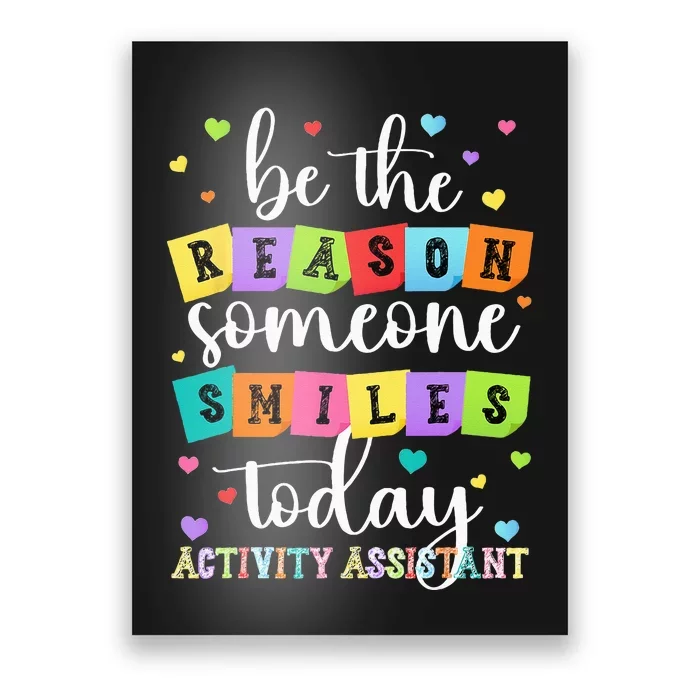 Activity Assistant Appreciation Activity Professional Week Poster