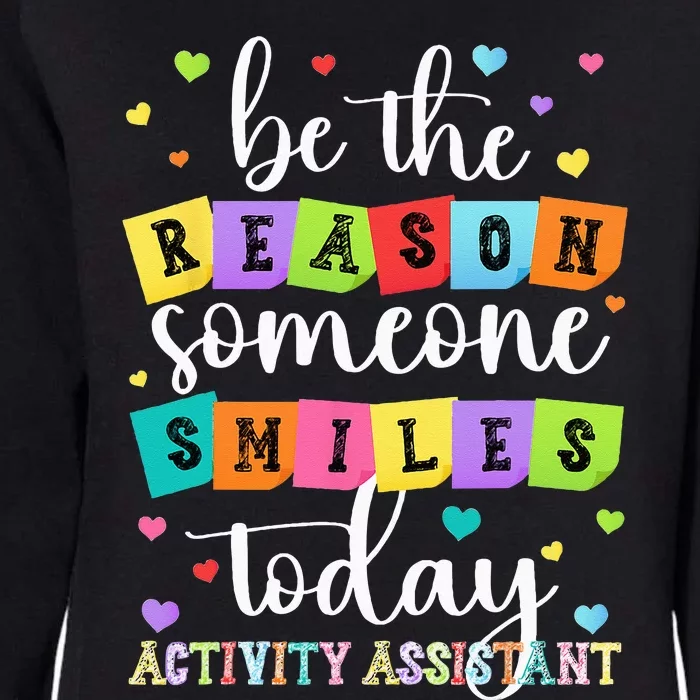 Activity Assistant Appreciation Activity Professional Week Womens California Wash Sweatshirt