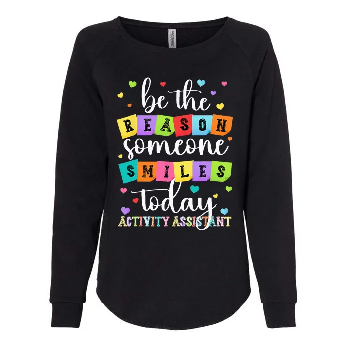 Activity Assistant Appreciation Activity Professional Week Womens California Wash Sweatshirt