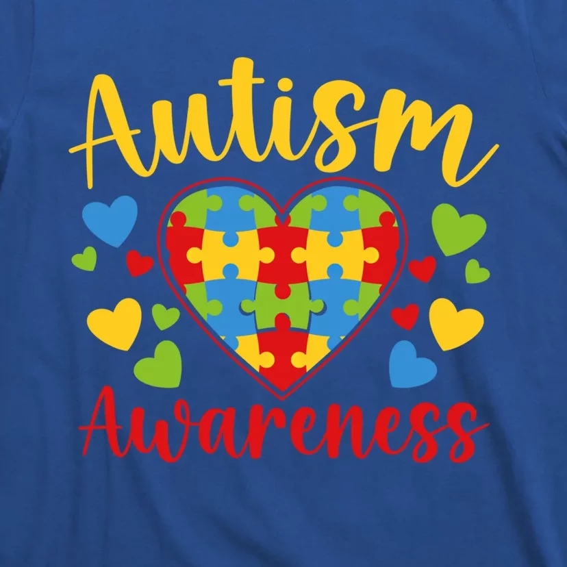 Autism Awareness Acceptance And Support Teacher Mom Great Gift T-Shirt