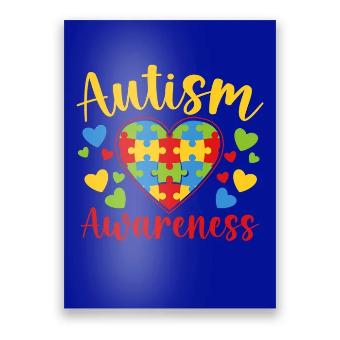 Autism Awareness Acceptance And Support Teacher Mom Great Gift Poster