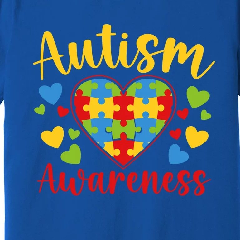 Autism Awareness Acceptance And Support Teacher Mom Great Gift Premium T-Shirt