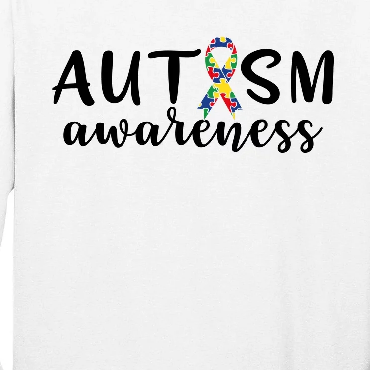 Autism Awareness Tall Long Sleeve T-Shirt