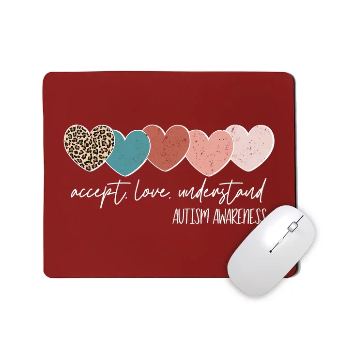 Autism Awareness Accept Love Understand Mousepad