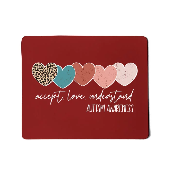 Autism Awareness Accept Love Understand Mousepad