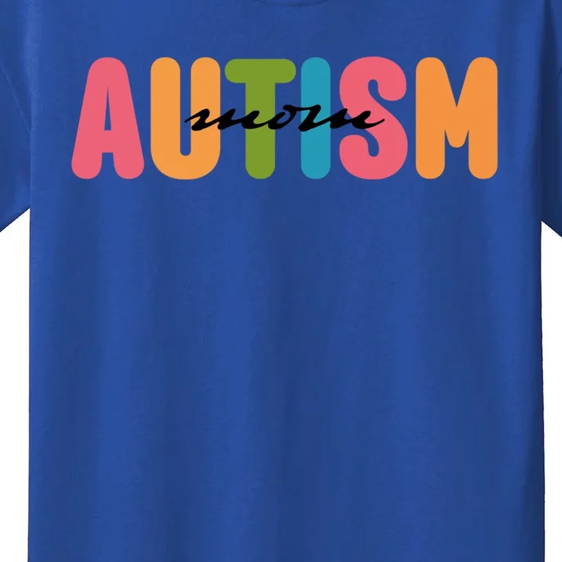 Autism Awareness Autistic Son Proud Autism Mama Autism Mom Meaningful Gift Kids T-Shirt