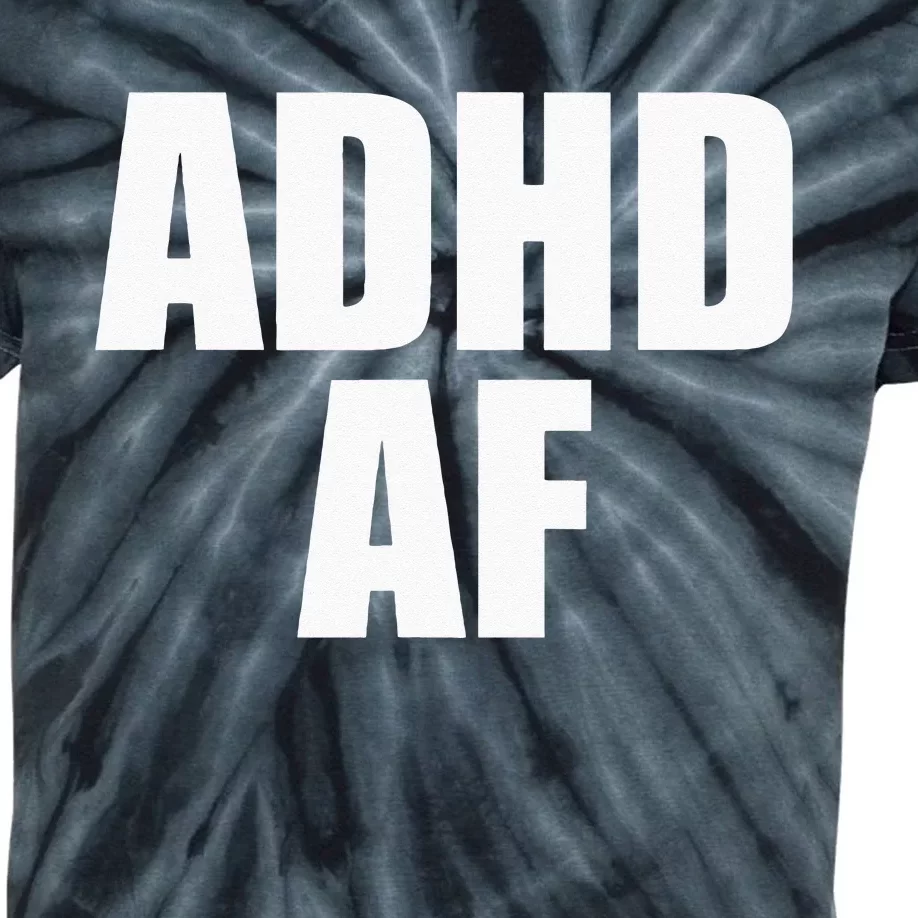 ADHD AF Kids Tie-Dye T-Shirt