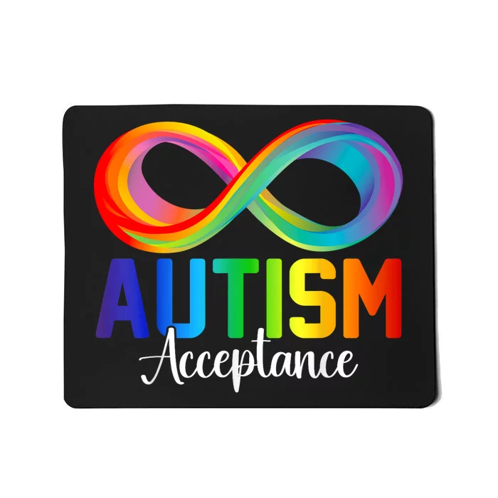 Autism Awareness Acceptance Infinity Symbol Mousepad