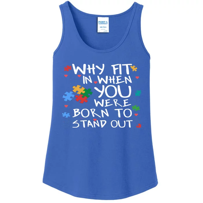 Autistic Autism Awareness Day I World Autism Awareness Day Gift Ladies Essential Tank