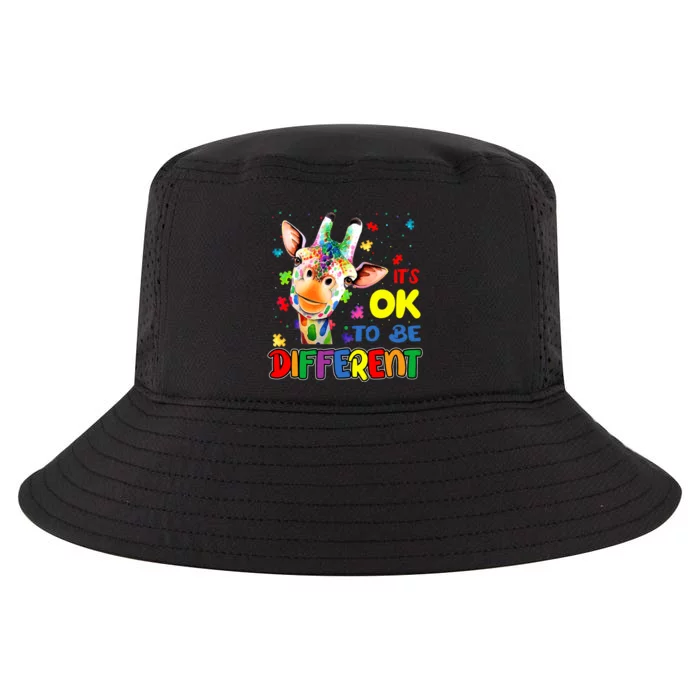 Autism Awareness Acceptance Wo Its Ok To Be Different Cool Comfort Performance Bucket Hat